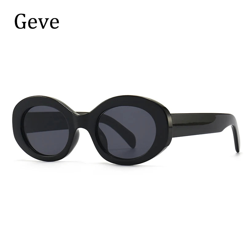 Genevieve Small Oval Sunglasses